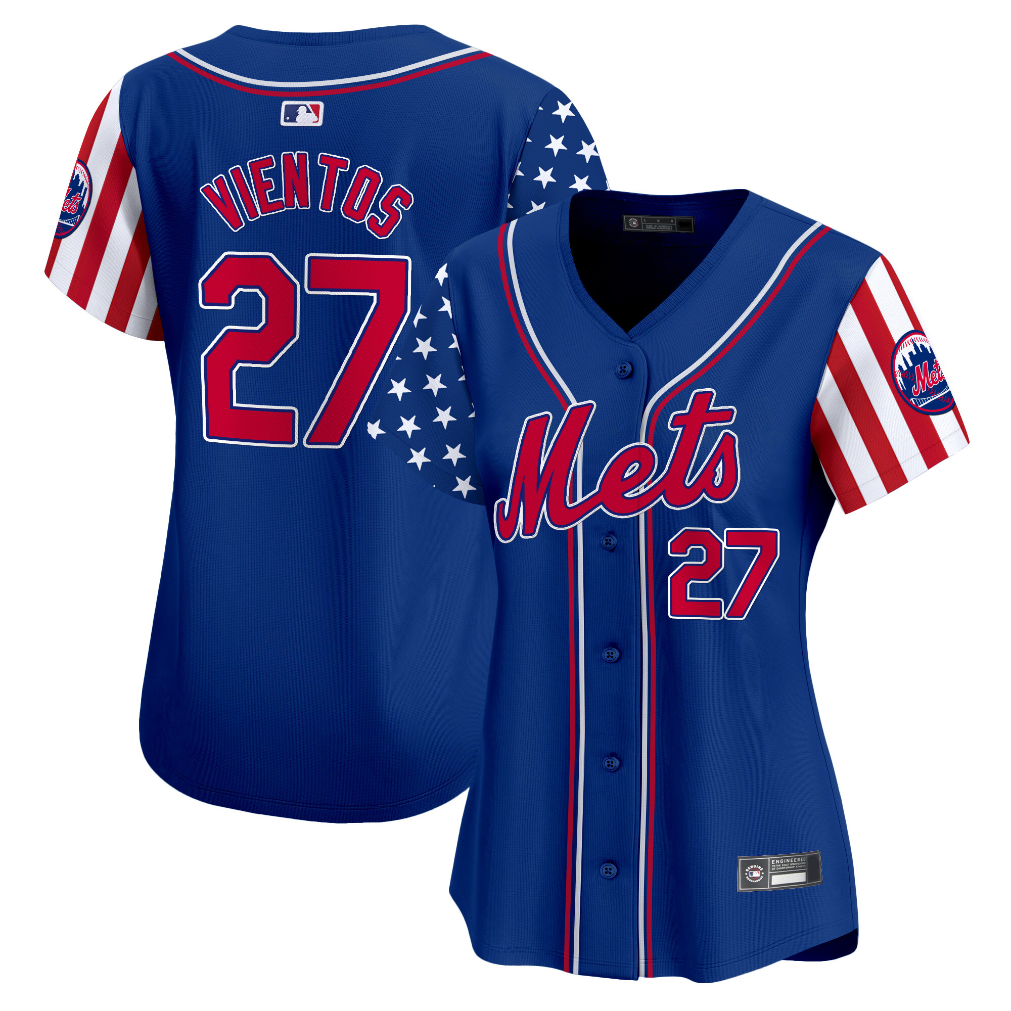 Women's New York Mets 2025 Independence Day Vapor Premier Limited Jersey