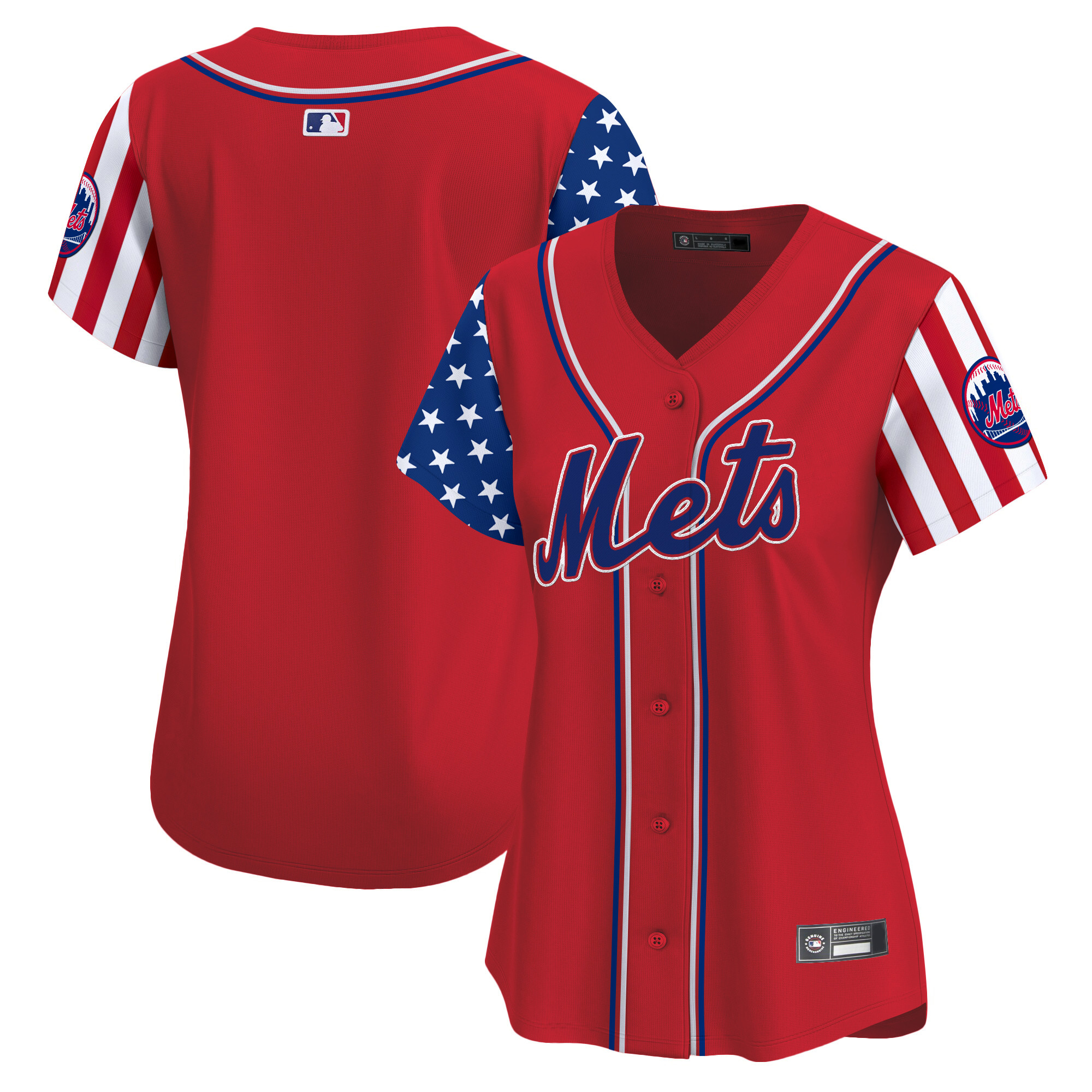 Women's New York Mets 2025 Independence Day Vapor Premier Limited Jersey