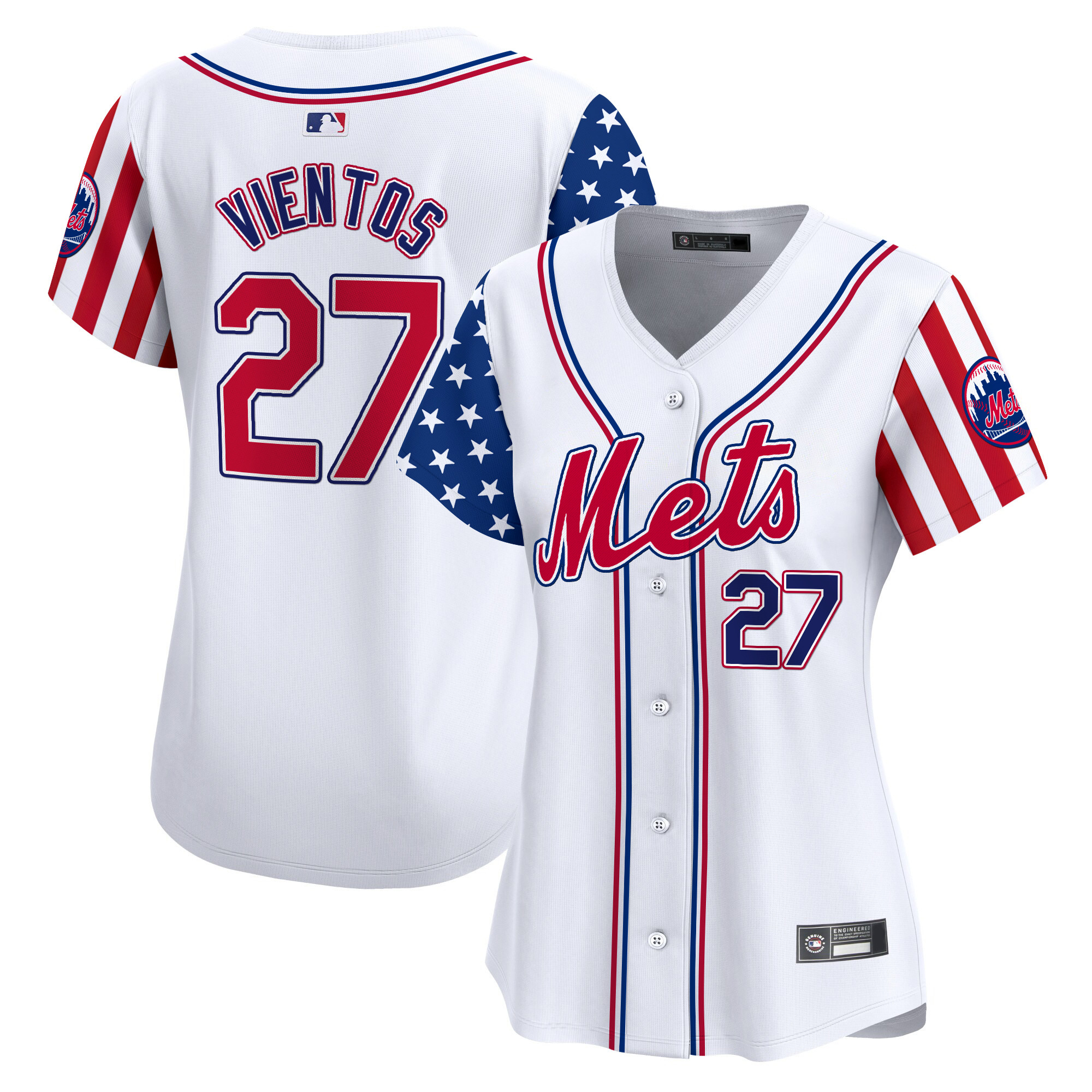 Women's New York Mets 2025 Independence Day Vapor Premier Limited Jersey