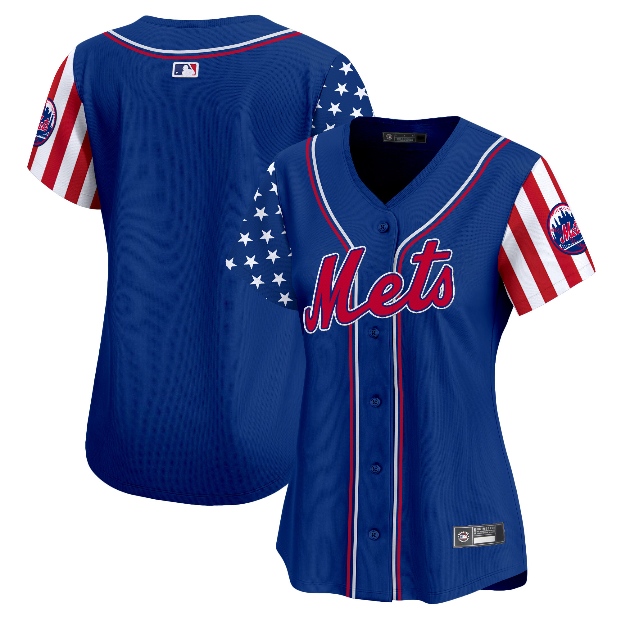 Women's New York Mets 2025 Independence Day Vapor Premier Limited Jersey