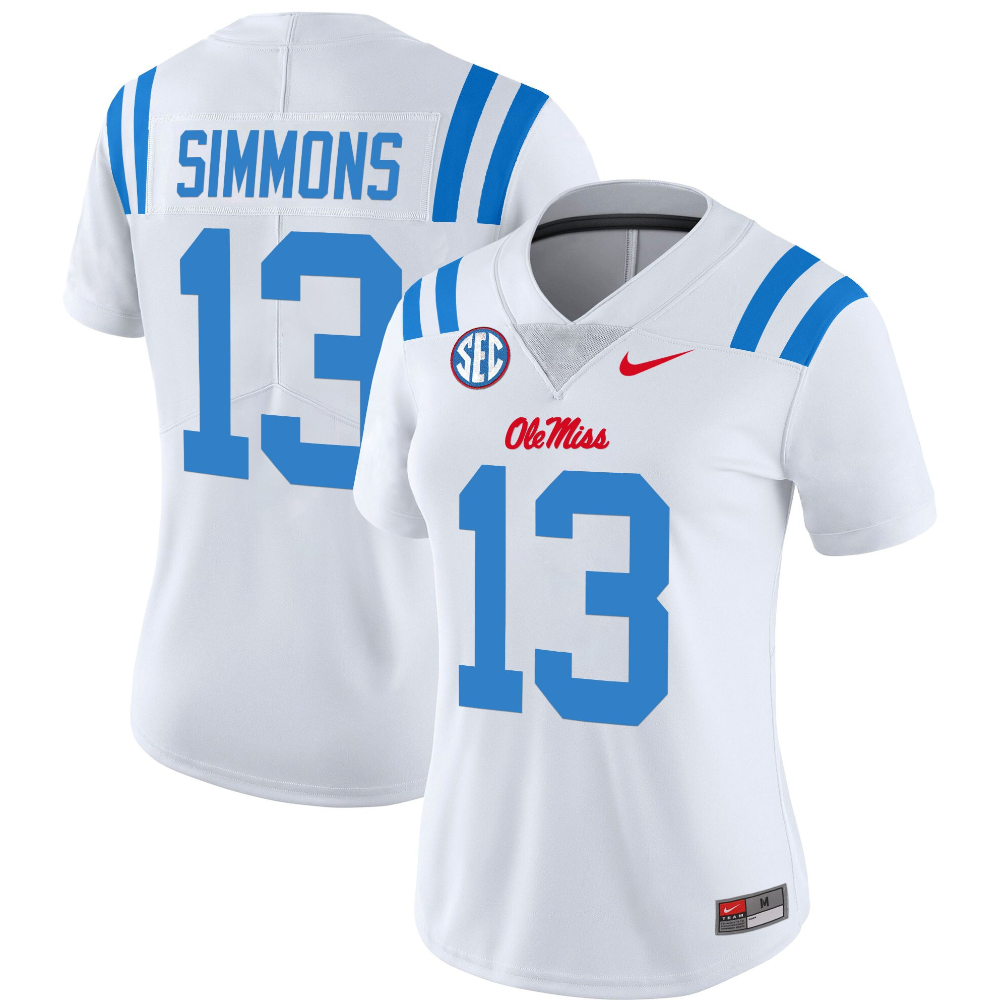 Women's Ole Miss Rebels 2025 Vapor Limited Jersey - All Stitched