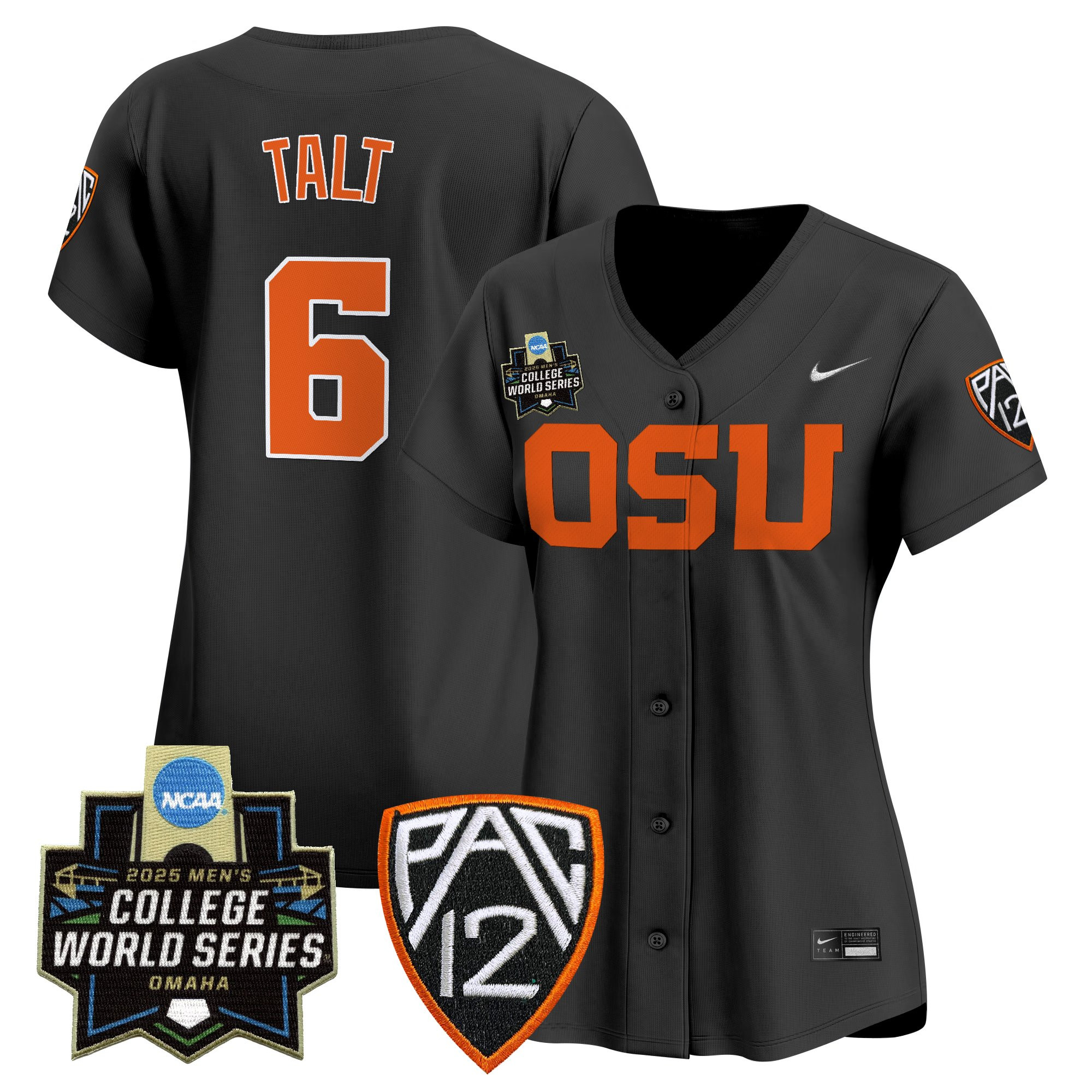 Women's Oregon State Beavers 2025 World Series Vapor Premier Limited Jersey - All Stitched