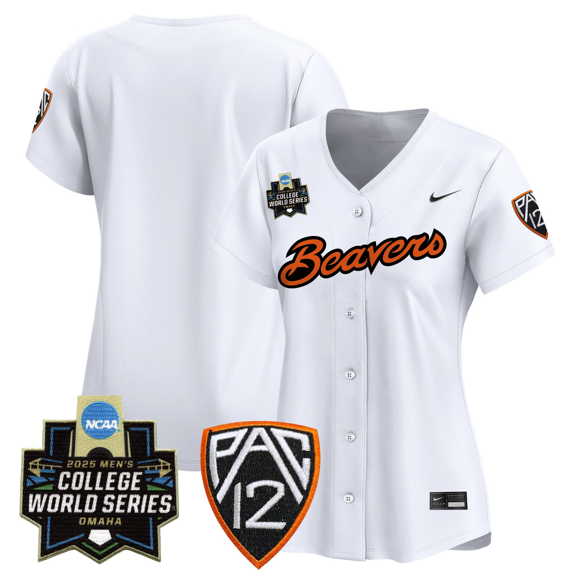 Women's Oregon State Beavers 2025 World Series Vapor Premier Limited Jersey - All Stitched