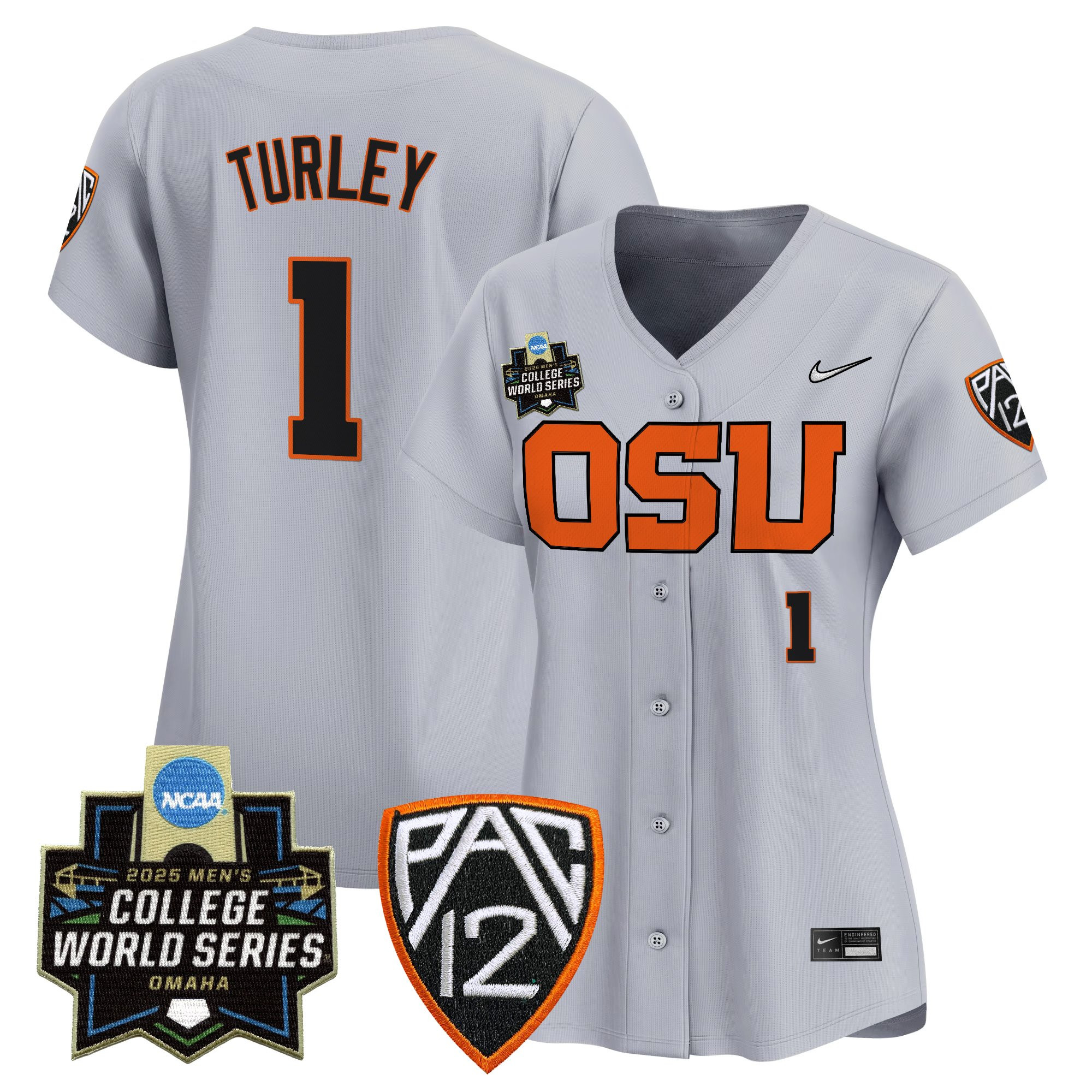 Women's Oregon State Beavers 2025 World Series Vapor Premier Limited Jersey - All Stitched