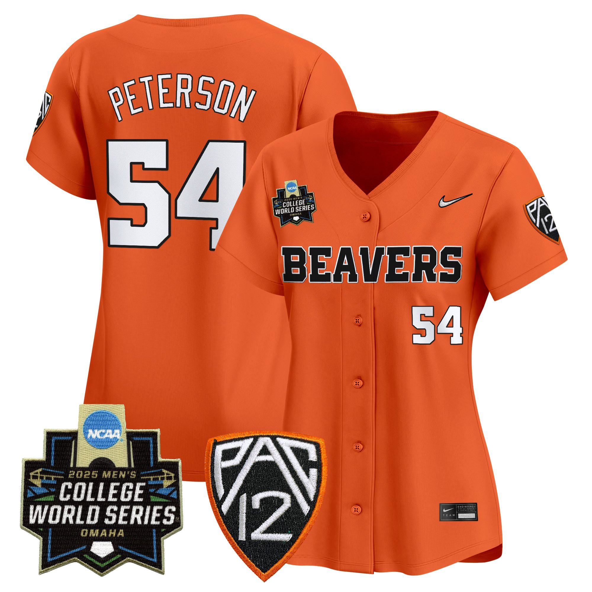 Women's Oregon State Beavers 2025 World Series Vapor Premier Limited Jersey - All Stitched