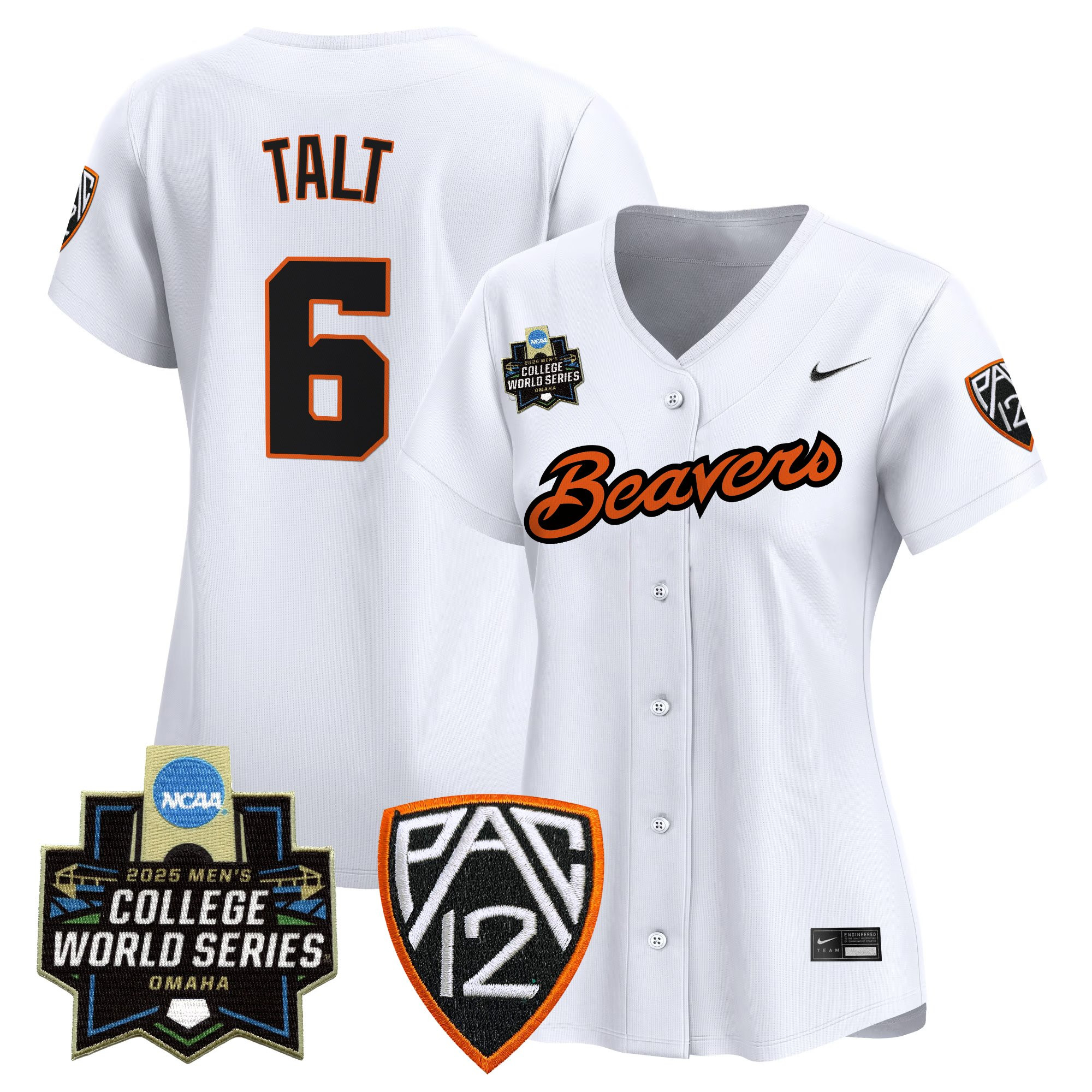 Women's Oregon State Beavers 2025 World Series Vapor Premier Limited Jersey - All Stitched