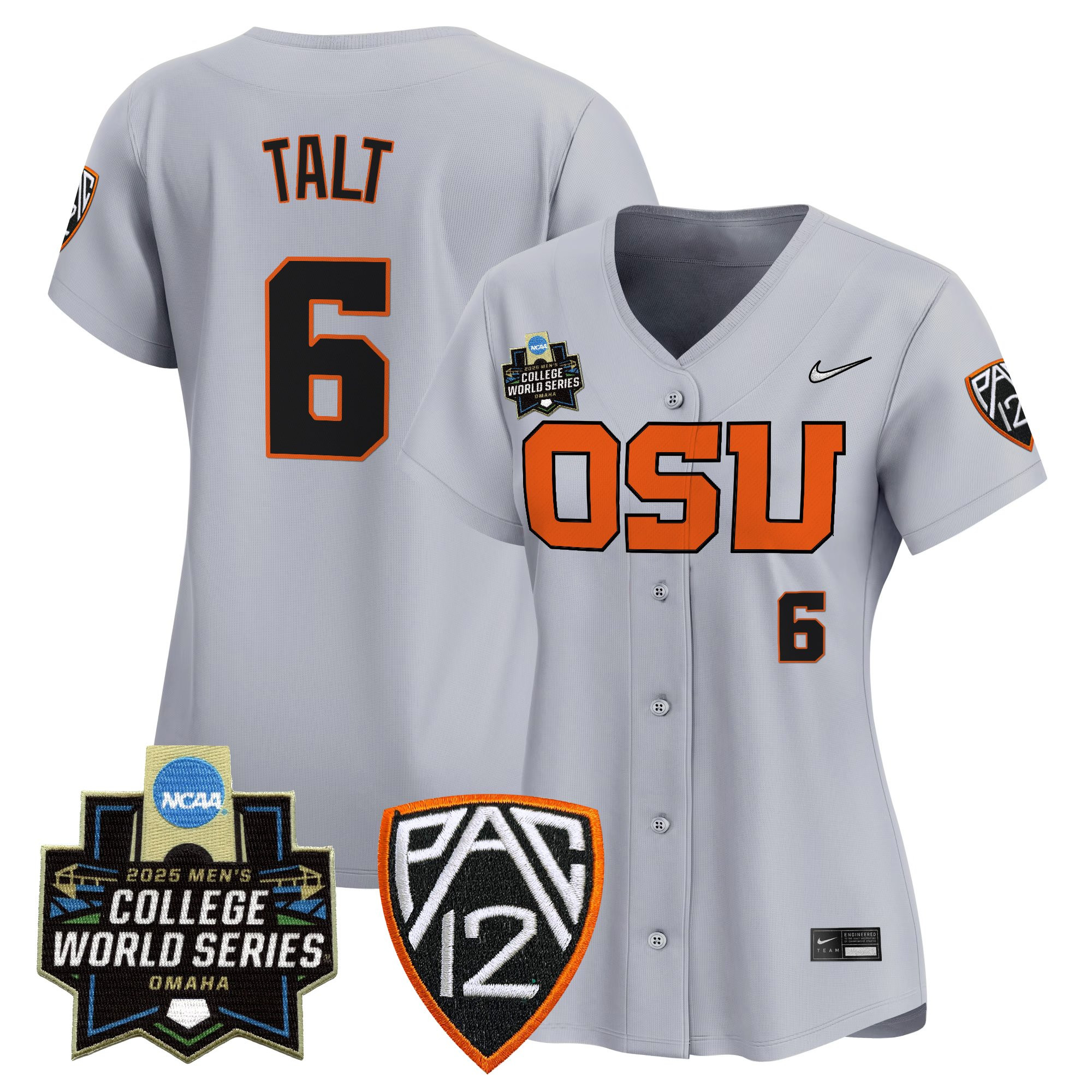 Women's Oregon State Beavers 2025 World Series Vapor Premier Limited Jersey - All Stitched