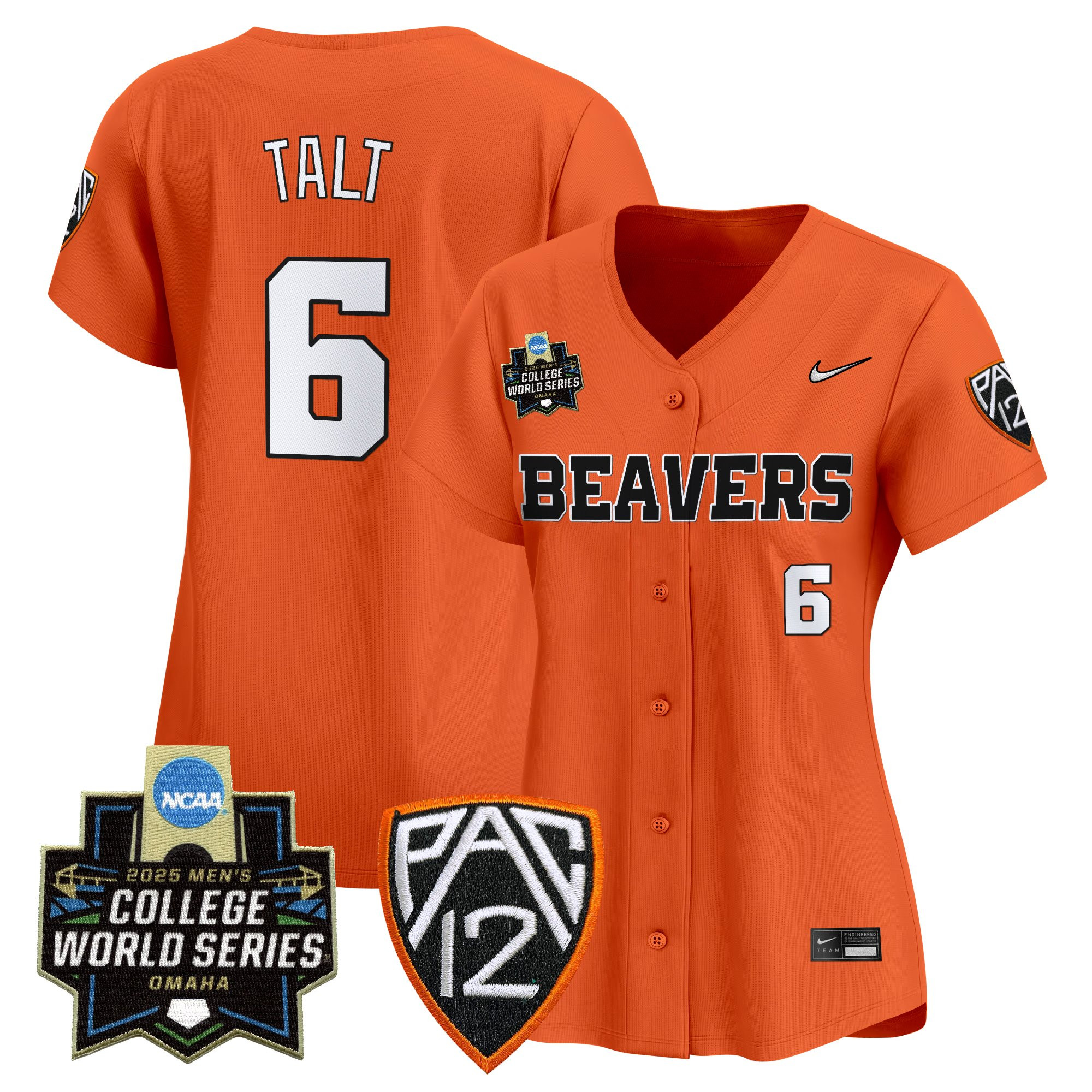 Women's Oregon State Beavers 2025 World Series Vapor Premier Limited Jersey - All Stitched
