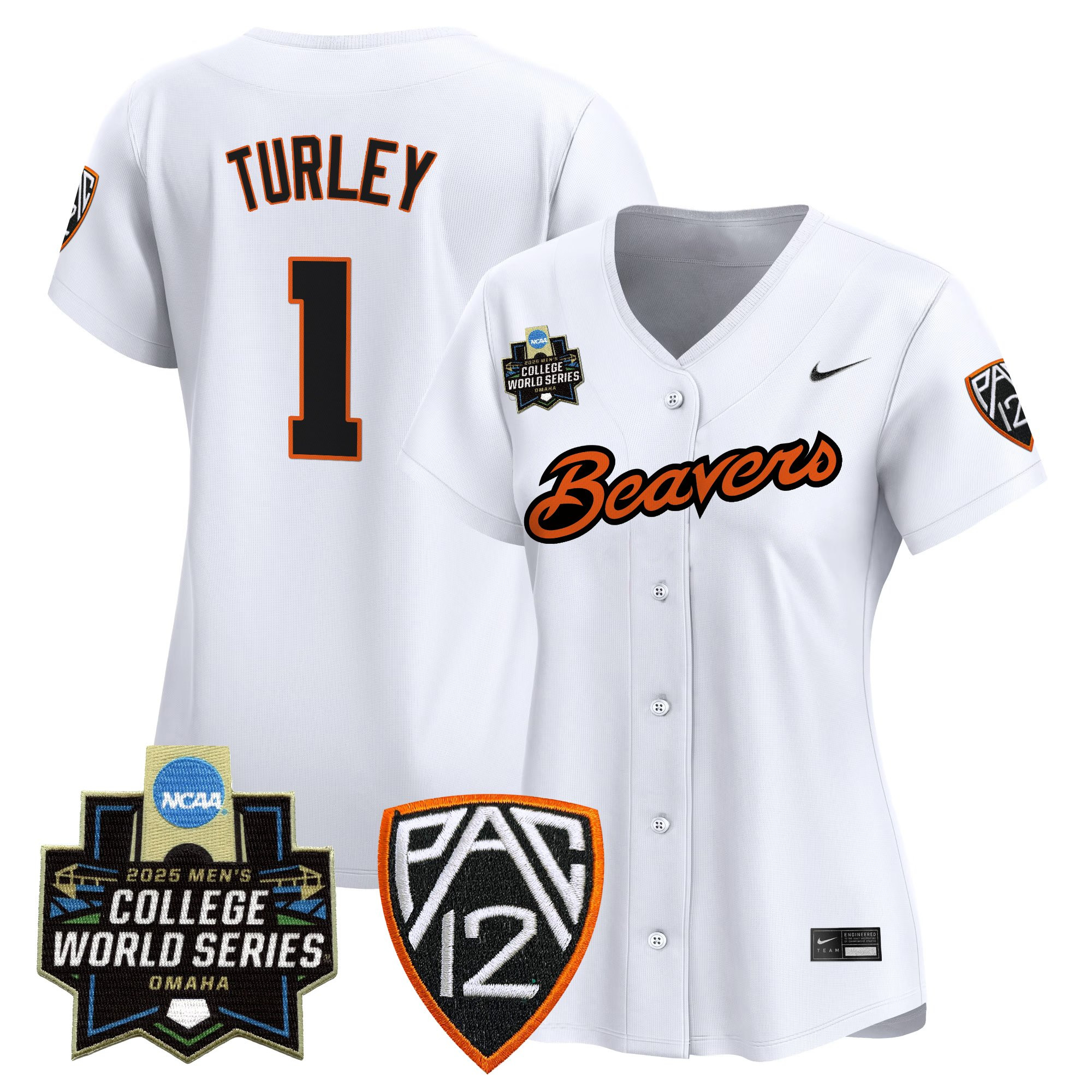 Women's Oregon State Beavers 2025 World Series Vapor Premier Limited Jersey - All Stitched