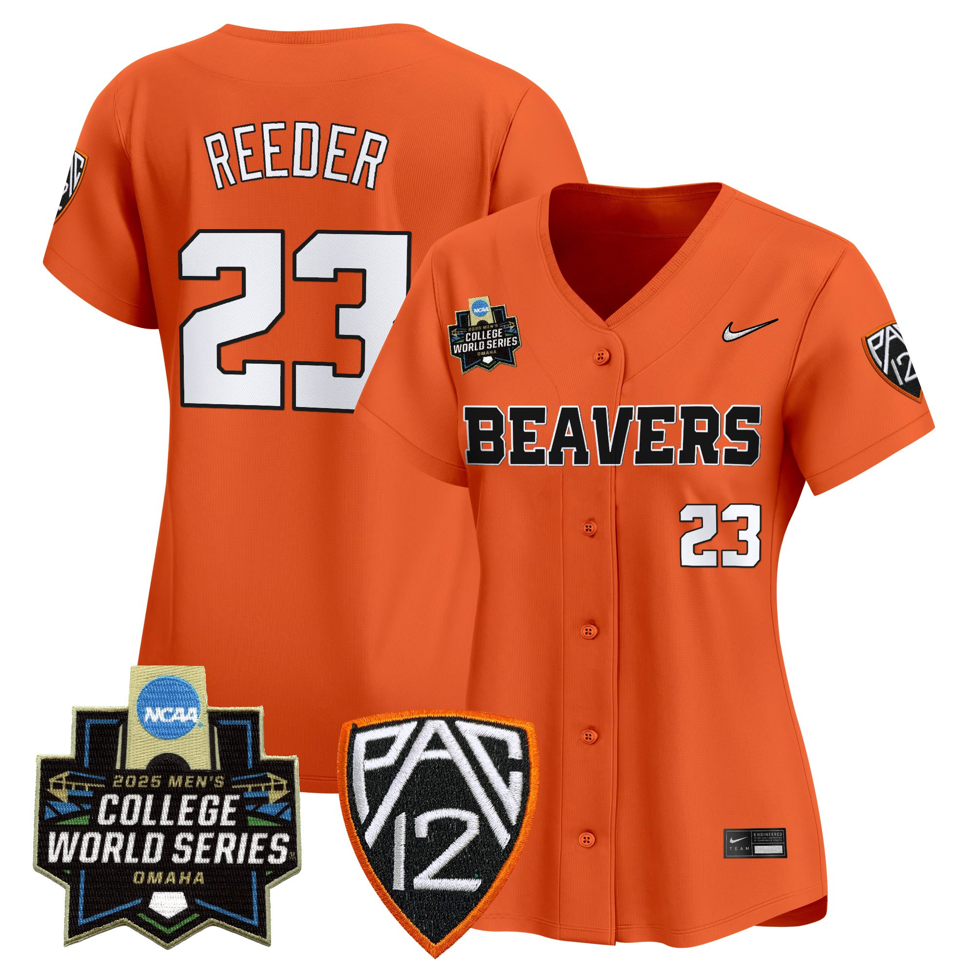 Women's Oregon State Beavers 2025 World Series Vapor Premier Limited Jersey - All Stitched