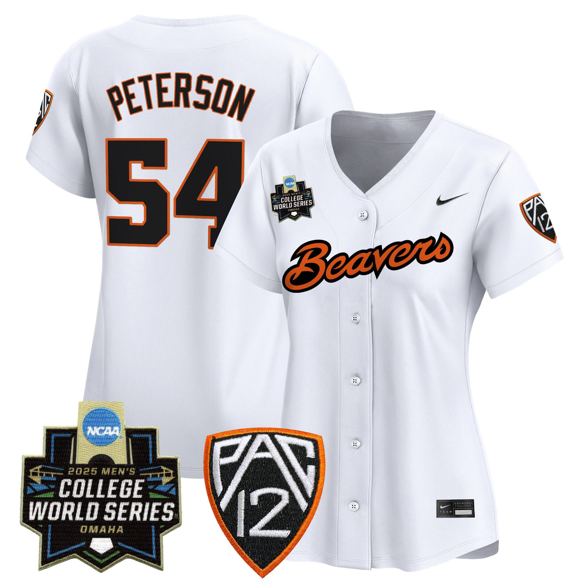 Women's Oregon State Beavers 2025 World Series Vapor Premier Limited Jersey - All Stitched