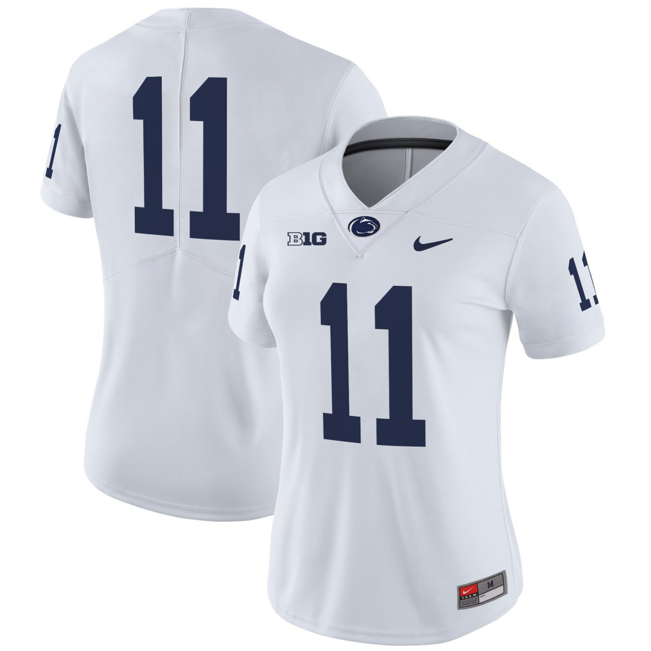 Women's Penn State Nittany Lions White Vapor Limited Customized Jersey - All Stitched