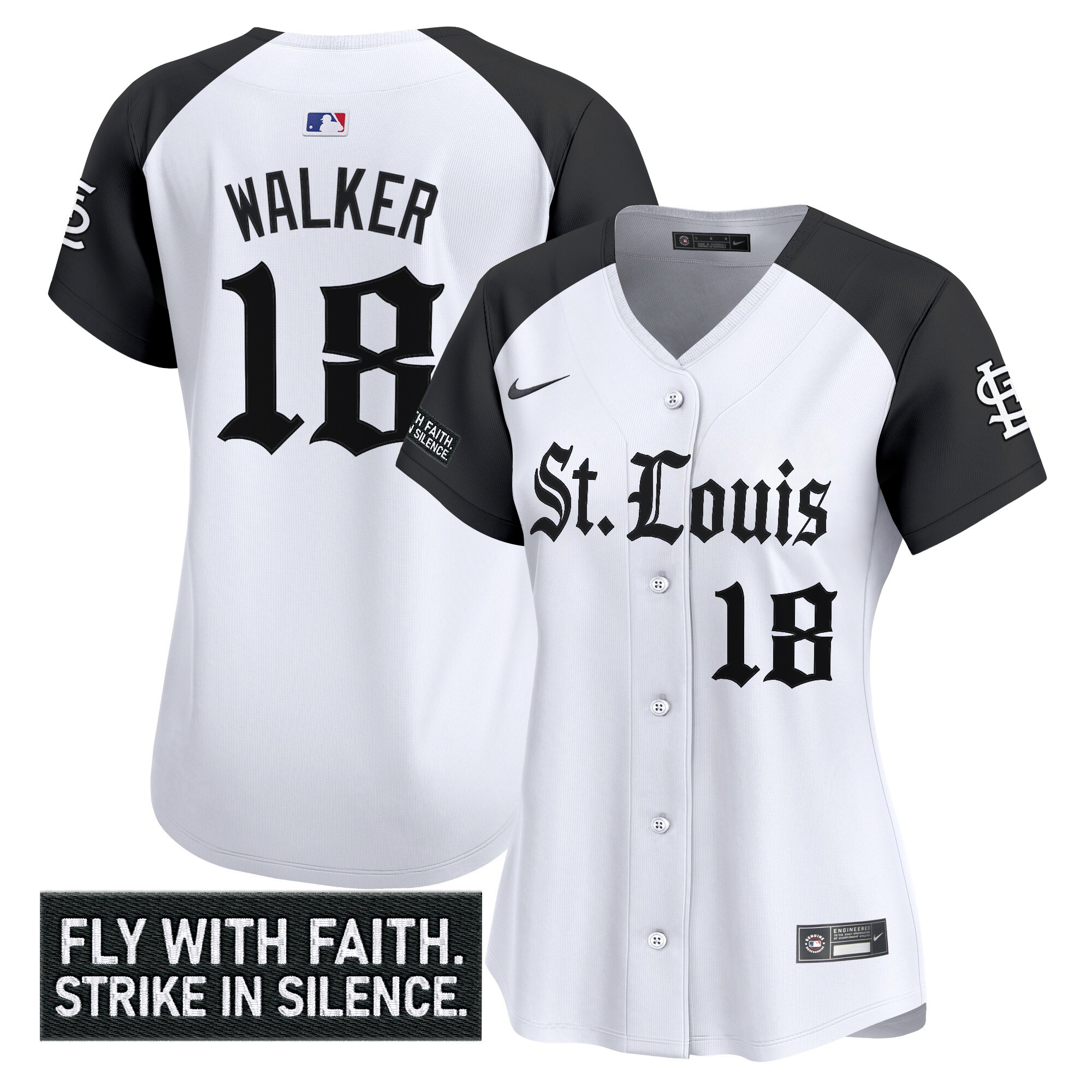 Women's St. Louis Cardinals 'Gothic Legacy Edition' Vapor Premier Limited Jersey - All Stitched