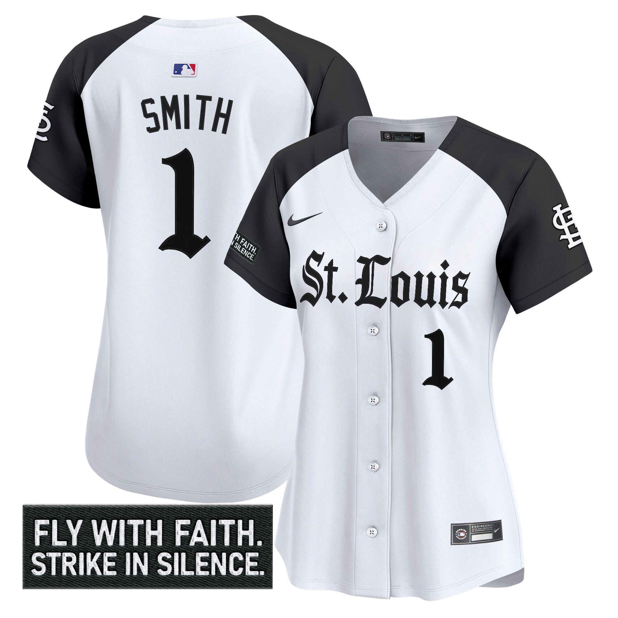 Women's St. Louis Cardinals 'Gothic Legacy Edition' Vapor Premier Limited Jersey - All Stitched