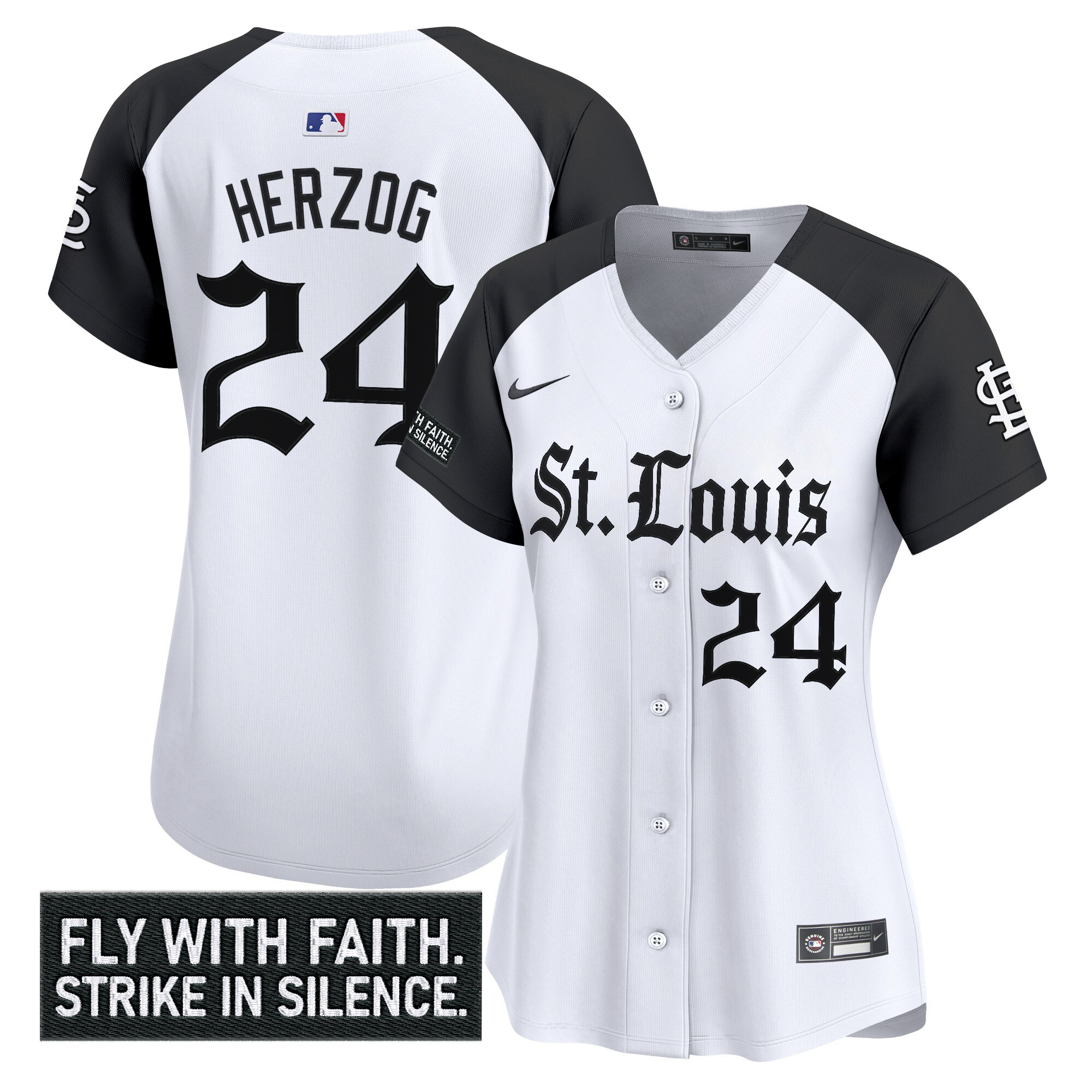 Women's St. Louis Cardinals 'Gothic Legacy Edition' Vapor Premier Limited Jersey - All Stitched