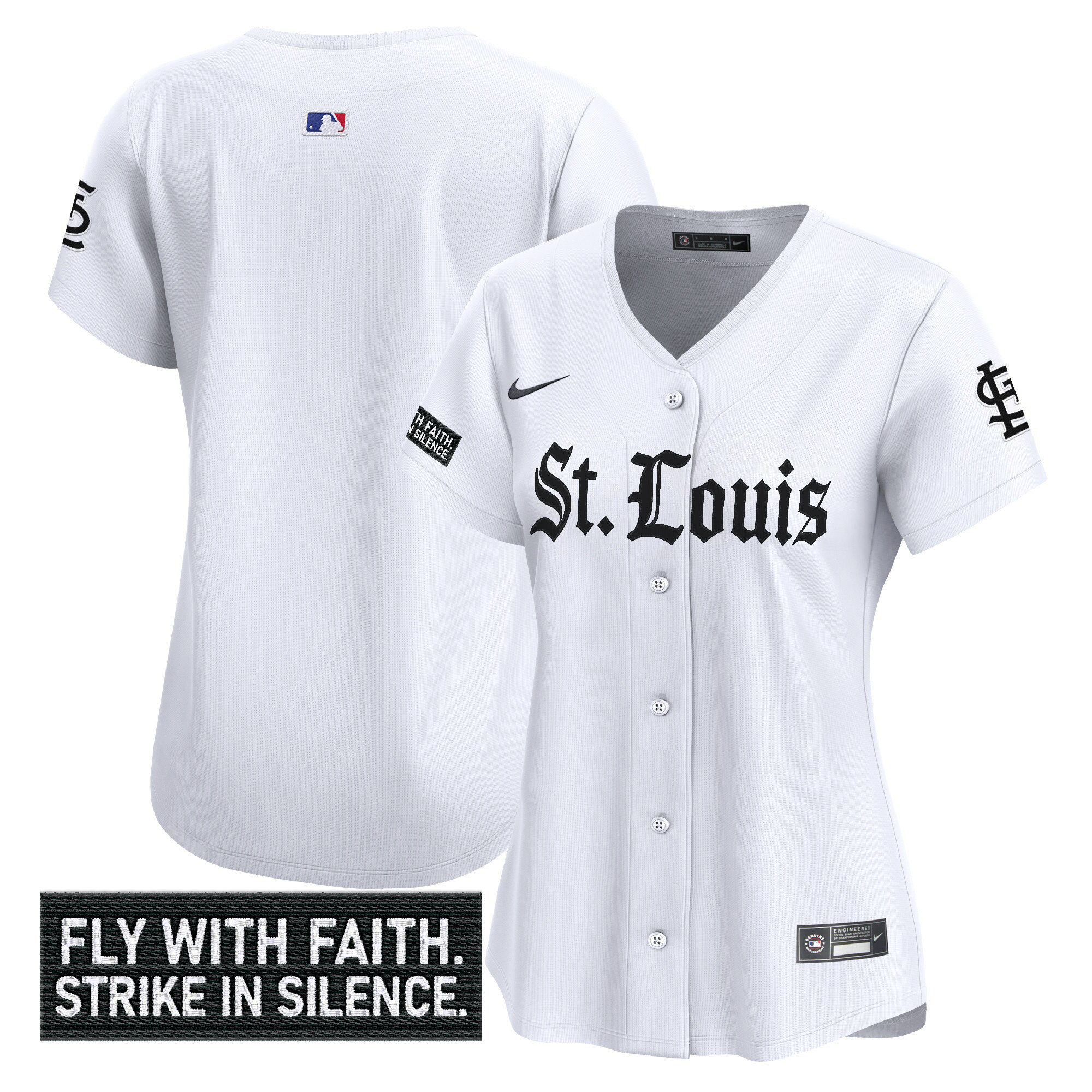 Women's St. Louis Cardinals 'Gothic Legacy Edition' Vapor Premier Limited Jersey - All Stitched