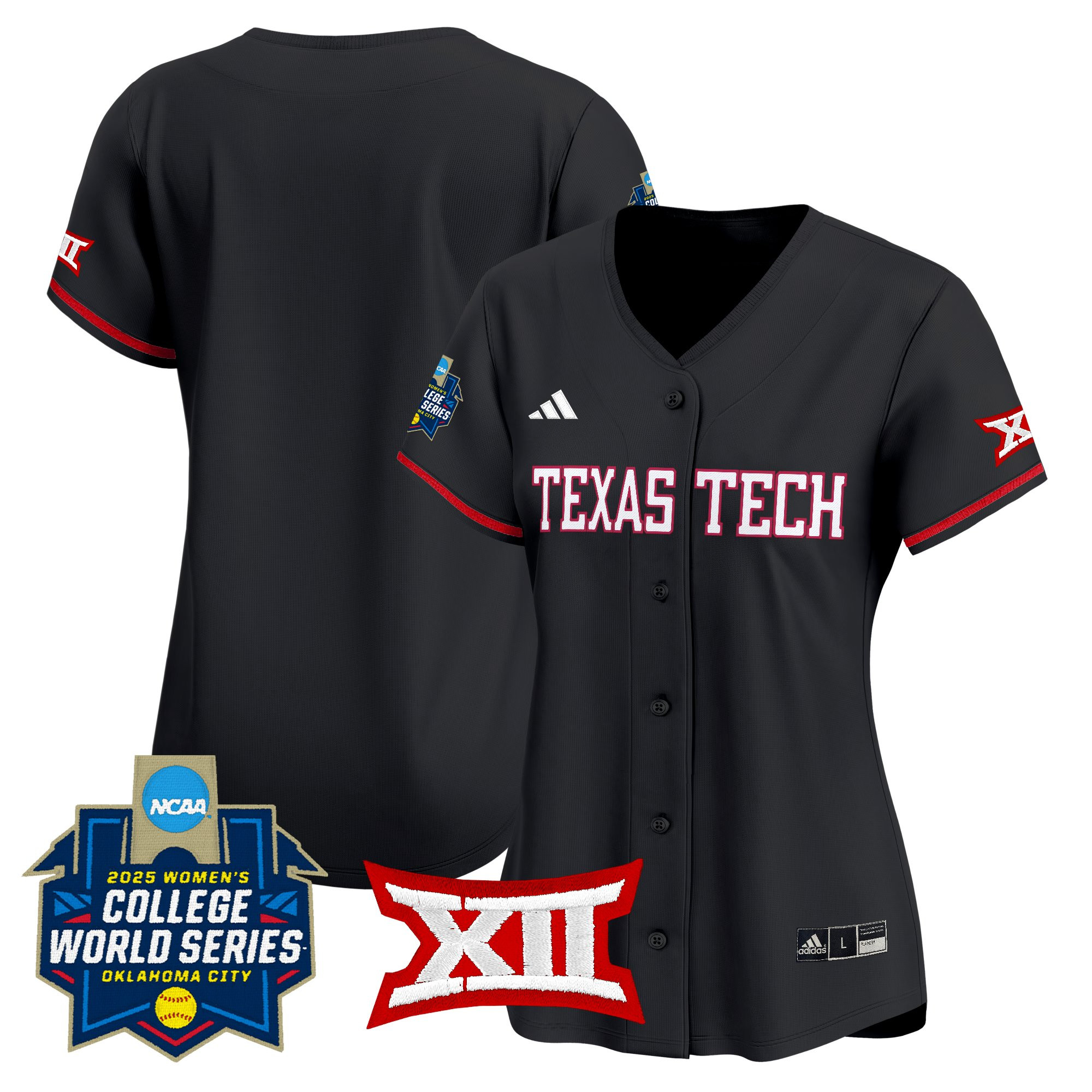 Women's Texas Tech Red Raiders Softball 2025 World Series (WCWS) Vapor Premier Limited Jersey - All Stitched