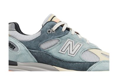 New Balance 991v2 Made In England 'Silver Blue Turbulence' U991SG2