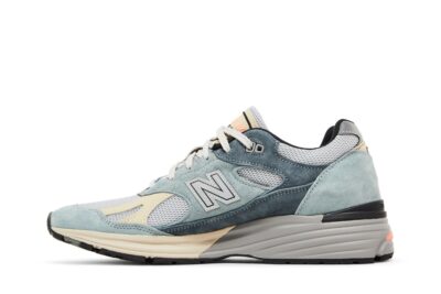 New Balance 991v2 Made In England 'Silver Blue Turbulence' U991SG2