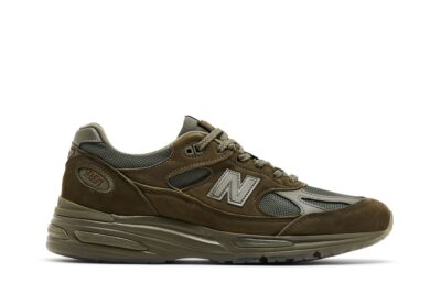 New Balance Stone Island x 991v2 Made in England 'Ghost Pack - Military Green' U991SC2