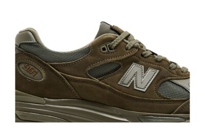 New Balance Stone Island x 991v2 Made in England 'Ghost Pack - Military Green' U991SC2
