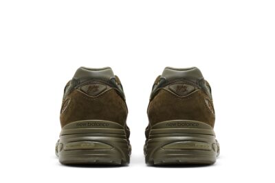New Balance Stone Island x 991v2 Made in England 'Ghost Pack - Military Green' U991SC2