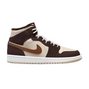 Air Jordan 1 Mid 'Brown Fleece' DO6699-200