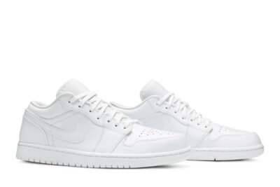 Air Jordan 1 Low 'Triple White' 2020 553558-130