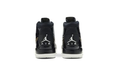 Air Jordan Legacy 312 Black Gold Patent AV3922-007