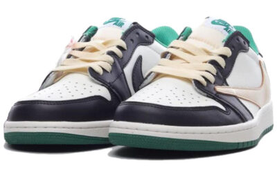 Air Jordan Travis Scott x Fragment Design x 1 Low 'White Green Black' DM7866-128