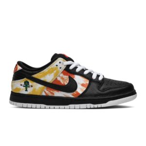 Nike SB Dunk Low 'Tie-Dye Raygun - Black' also worn by Jay Chou BQ6832-001