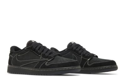 Travis Scott x Air Jordan 1 Retro Low OG SP 'Black Phantom' DM7866-001