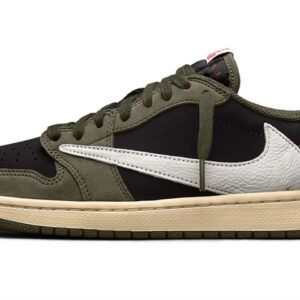 Travis Scott x Air Jordan 1 Low OG SP 'Black Olive' DM7866-002