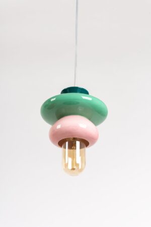 Exquisite Ceramic Pendant Lamp A Symphony of Light and Art