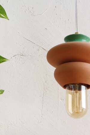 Terracotta Pendant Lamp Earthy Elegance to Illuminate Your Abode