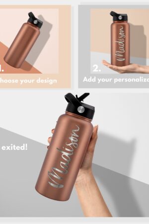 Personalized Water Bottle Hydrate with Style and Thoughtfulness