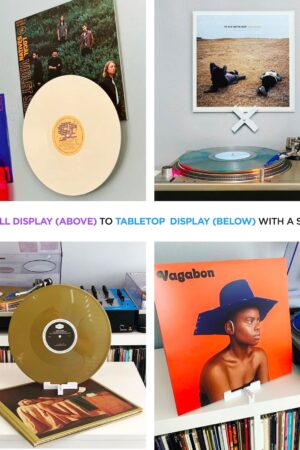 Vinyl Display Showcase Your Music with Style | Album Wall Mount | Now Playing