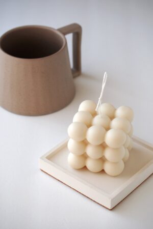 Aromatic Bubble Cube Candle Elevate Your Home Decor and Gift-Giving with a Unique Sensory Experience