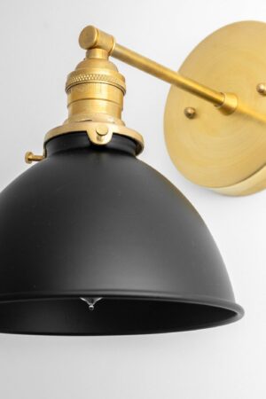 Antique Brass Sconce with Customizable Finishes Illuminate Your Space with Timeless Elegance