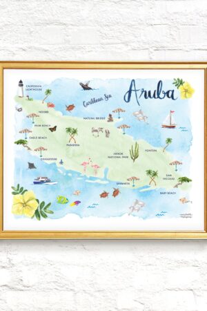 Aruba Wall Art Capture the Caribbean's Enchanting Beauty in Your Home