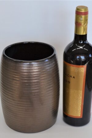 Personalized Bronze Pottery Wine Chiller A Timeless Anniversary Gift