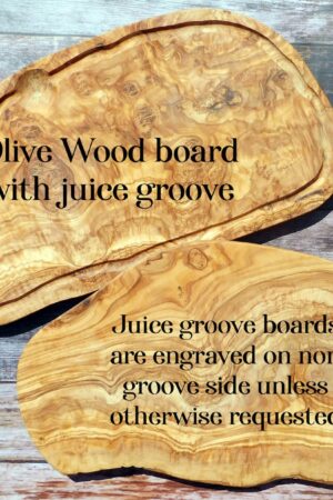 Personalized Olive Wood Cutting Board Rustic Charm for Your Kitchen and Dining