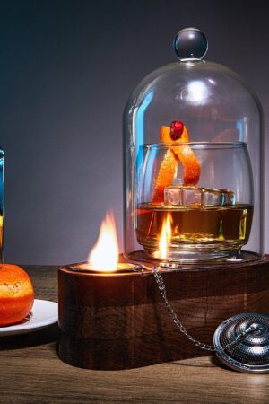 Speakeasy Smoker MINI Elevate Your Cocktails with Portable LED Infusion