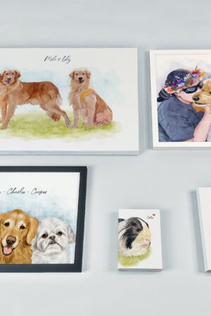 Immortalize Your Furry Friend Custom Pet Portraits for Cherished Memories