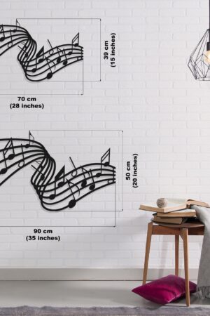 Mesmerizing Metal Melodies Wall Art Symphony for Music Aficionados