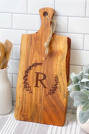 Personalized Live Edge Cutting Board The Perfect Gift for Any Occasion