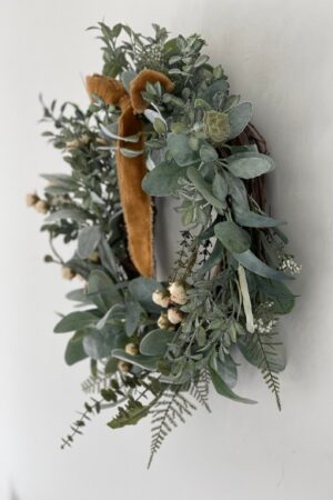 Enchanting Farmhouse Wreath Rustic Charm for Your Front Door