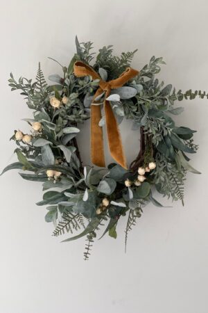 Enchanting Farmhouse Wreath Rustic Charm for Your Front Door