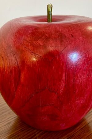 Handcrafted Wooden Fruit Collection Apples, Pumpkins, Pears, and Lemons