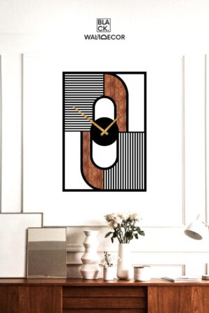 Timeless Elegance Abstract Wall Clock for Modern Spaces